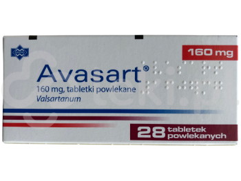 Avasart, tabletki powlekane, 160 mg