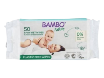 BAMBO Nature Chusteczki nawilżane bezzapachowe