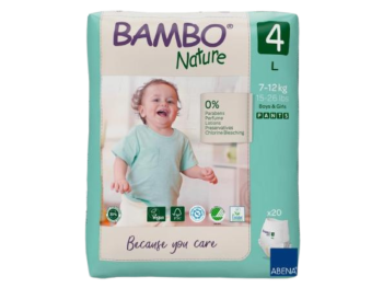 Zdjęcie przedstawia wyrób medyczny BAMBO Nature PANTS Pieluchomajtki.
