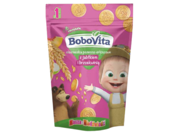 BOBOVITA ciasteczka pszenno-orkiszowe jabłko z brzoskwinią