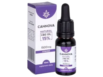 Zdjęcie produktu CANNOVA Natural CBG Oil 15%, krople doustne, 15%