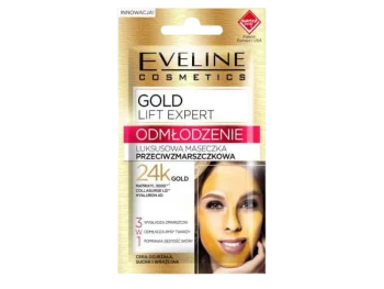 Zdjęcie produktu EVELINE Gold Lift Expert Odmłodzenie Luksusowa maseczka do twarzy przeciwzmarszczkowa, maska