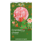 FLUFF Musująca czekolada do kąpieli Cranberry Cheer, kostka