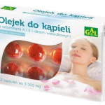 GAL Olej do kąpieli z witaminami A i E i olejem wiesiołkowym, kapsułki