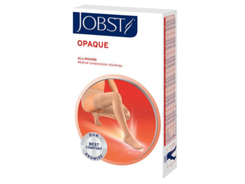 Zdjęcie przedstawia wyrób medyczny JOBST OPAQUE pończochy uciskowe krótkie CCL2 naturalny.