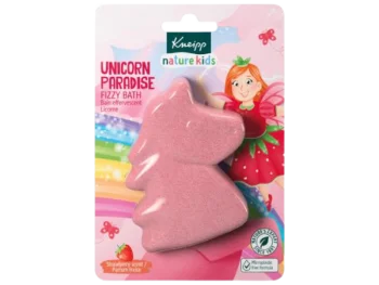 Zdjęcie produktu KNEIPP nature kids musująca figurka do kąpieli Kraina Jednorożców Truskawka