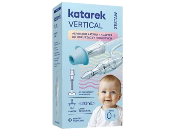 Zdjęcie produktu Katarek Aspirator na katar Vertical + adapter do odkurzaczy pionowych, sprzęt medyczny