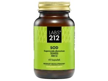 Zdjęcie produktu LABS212 SOD superoxide dismutase, kapsułki, 13,3 mg