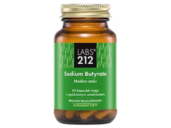 Zdjęcie produktu Labs212 Maślan Sodu, kapsułki, 250 mg
