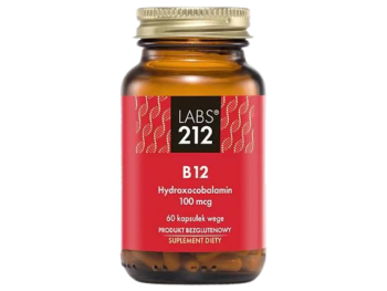 Labs212 Witamina B12 Hydroksykobalamina, kapsułki, 100 µg