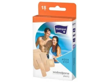 Zdjęcie produktu MATOPAT Aqua Stop Plastry wodoodporne z opatrunkiem, plaster
