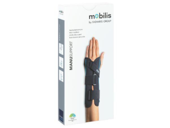 Zdjęcie przedstawia wyrób medyczny MOBILIS ManuSupport Stabilizator nadgarstka.