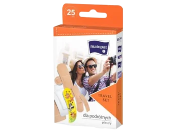 Zdjęcie produktu Matopat TRAVEL SET Plastry dla podróżnych z opatrunkiem, plaster