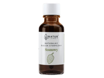 Zdjęcie przedstawia kosmetyk NaturPlanet Olejek sosnowy.
