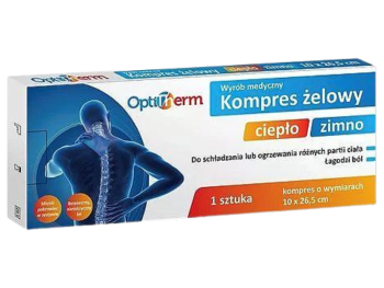 Zdjęcie przedstawia wyrób medyczny OptiTherm Kompres żelowy ciepło-zimno.