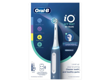 Zdjęcie przedstawia wyrób medyczny Oral-B iO My Way Ocean Blue, sprzęt medyczny.