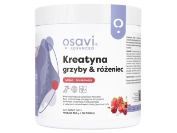 Zdjęcie produktu Osavi Advanced Kreatyna, grzyby & różeniec, proszek