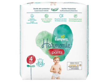 Zdjęcie przedstawia wyrób medyczny PAMPERS Harmonie Pants Pieluchomajtki.