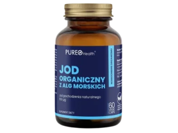 Zdjęcie produktu PUREO Health Jod organiczny z alg morskich, kapsułki, 150 µg