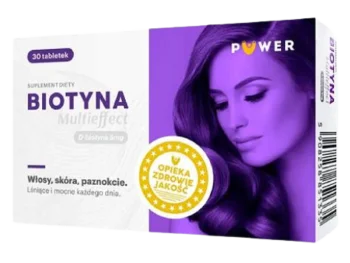 Zdjęcie produktu PUWER Biotyna Multieffect, tabletki, 5 mg