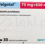 Palgotal, tabletki powlekane, 75 mg + 650 mg