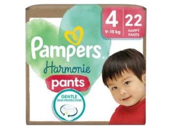 Zdjęcie produktu Pampers Harmonie Baby Pieluchomajtki rozmiar 4 9-15kg