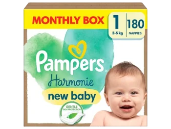Zdjęcie produktu Pampers Harmonie Pieluszki rozmiar 1 New Born 2-5kg, pieluchomajtki