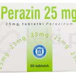 Perazin, tabletki, 25 mg