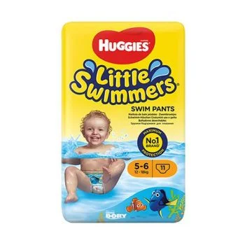 Zdjęcie produktu Pieluchy do pływania HUGGIES LITTLE SWIMMERS 5-6 (12-18kg)