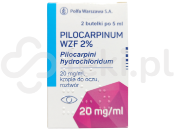 Pilocarpinum WZF 2%, krople do oczu, roztwór, 20 mg/ml