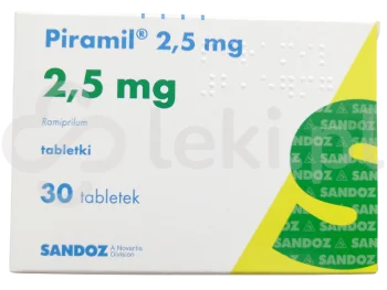 Zdjęcie produktu Piramil, tabletki, 2,5 mg