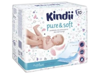 Zdjęcie produktu Podkłady jednorazowe Kindii Pure& Soft