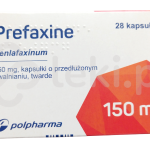 Prefaxine, kapsułki o przedłużonym uwalnianiu, 150 mg