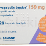 Pregabalin Sandoz, kapsułki twarde, 150 mg
