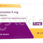 Promonta, tabletki do rozgryzania i żucia, 5 mg