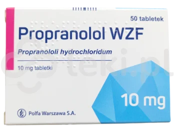 Zdjęcie produktu Propranolol WZF, tabletki, 10 mg