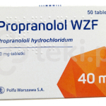 Propranolol WZF, tabletki, 40 mg