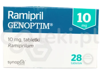 Zdjęcie produktu Ramipril Genoptim, tabletki, 10 mg