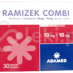 Ramizek Combi, kapsułki twarde, 10 mg + 10 mg