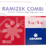 Ramizek Combi, kapsułki twarde, 5 mg + 5 mg