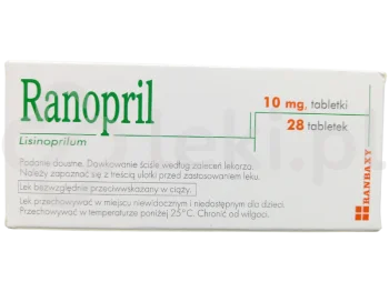 Zdjęcie produktu Ranopril, tabletki, 10 mg