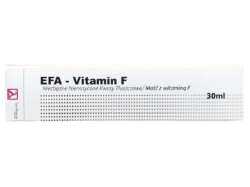 Zdjęcie przedstawia dermokosmetyk Red Pharma EFA Vitamin F Maść z witaminą F.