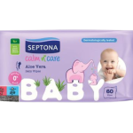 SEPTONA Baby Nawilżane chusteczki dla dzieci i niemowląt z aloesem