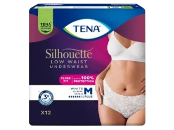 Zdjęcie produktu Tena Silhouette Plus White Dyskretna bielizna chłonna dla kobiet, środki chłonne