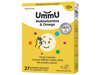 Zdjęcie produktu UmmU Multiwitamina & Omega 12+, pastylki żelowe