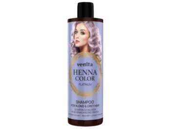 Zdjęcie produktu VENITA Henna Color Platinum Szampon do włosów w odcieniach blond i siwych