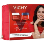 VICHY LIFTACTIV Zestaw Collagen Specialist Przeciwzmarszczkowy krem na dzień + Collagen Specialist krem na noc + Kosmetyczka