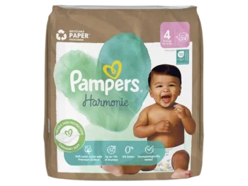 Zdjęcie produktu Pampers Harmonie Pieluszki rozmiar 4 Maxi (9-14 kg), pieluchomajtki