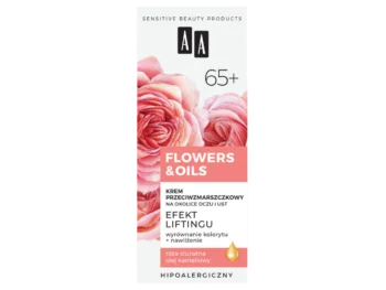 Zdjęcie produktu AA Flowers & Oils 65+ przeciwzmarszczkowy na okolice oczu i ust, krem