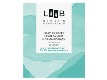 Zdjęcie przedstawia dermokosmetyk AA LAAB Clear Skin Solution jelly booster nawilżająco-normalizujący, żel.